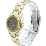 TAG HEUER Sel 200M Gold Plated Steel Ladies Watch WG1320 - Image 2