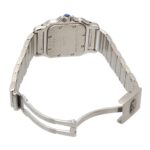 Cartier Santos Galbee SM W20024D6 Wo Ivory Quartz - Image 5