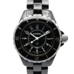 Chanel J12 Ceramic Wo Black H0682