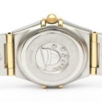 OMEGA Constellation 18K Gold Steel Quartz Ladies Watch 1262.10 - Image 6