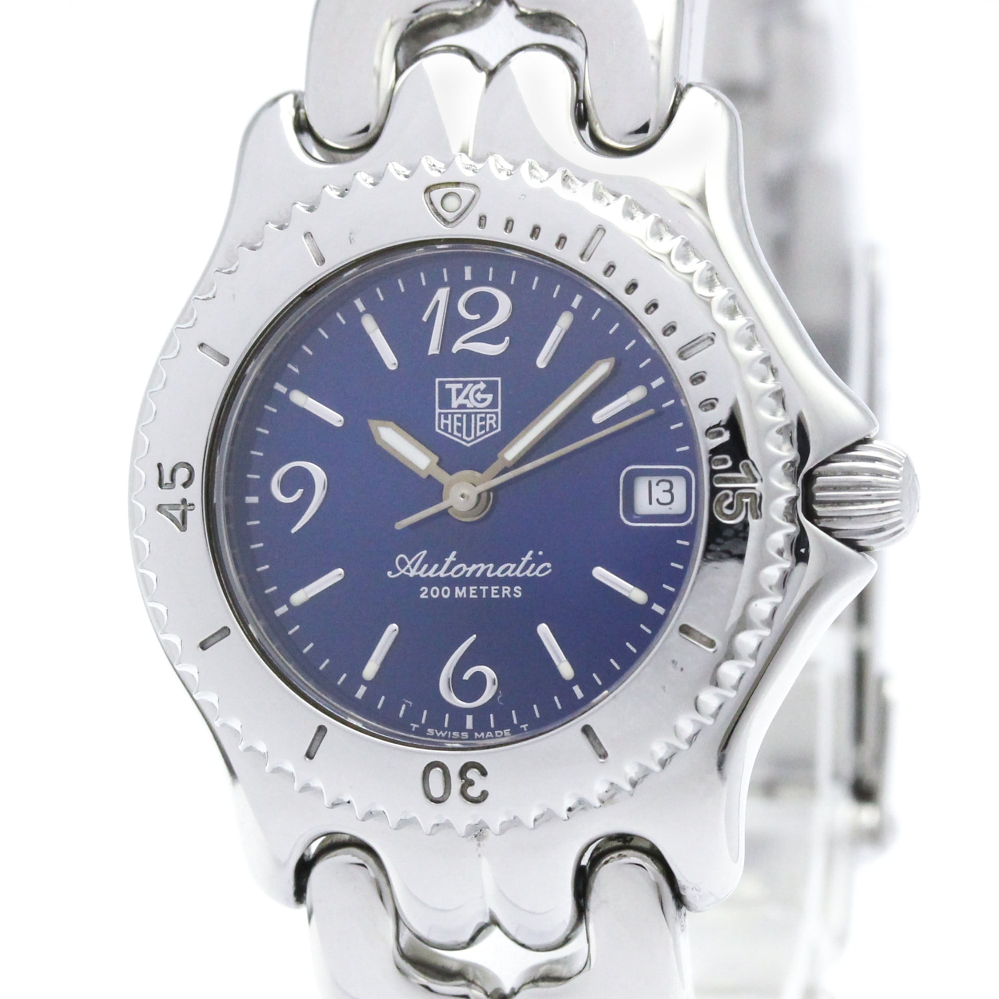 2000_15754c85-0120-48b8-ab19-12390be81c2f.jpg TAG HEUER Sel Professional 200M Steel Automatic Ladies WG2311 - Image 1