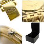 Christian Dior Swing Dress Watch Navy Gold 64151 Women's Stainless Steel Quartz 657*** - Image 6