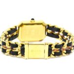 CHANEL Premiere Size L Gold Plated Quartz Ladies Watch H0001 BF582982 - Image 5