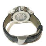 Corum 983.201.20 Back scale Automatic Wristwatch Silver Black belt - Image 5