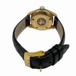 OMEGA Seamaster Aqua Terra 150m K18YG Black Dial Quartz Watch 2677.50.32 Leather Strap for Men and Women - Image 5