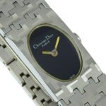 Christian Dior Miss Watch D70-100 Stainless Steel Quartz Analog Display Black Dial Women's - Image 3