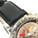 Corum 983.201.20 Back scale Automatic Wristwatch Silver Black belt - Image 4