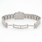 Cartier Tank FranÃ§aise SM Stainless Steel Ladies Pink/Pink Shell W51028Q3 - Image 4
