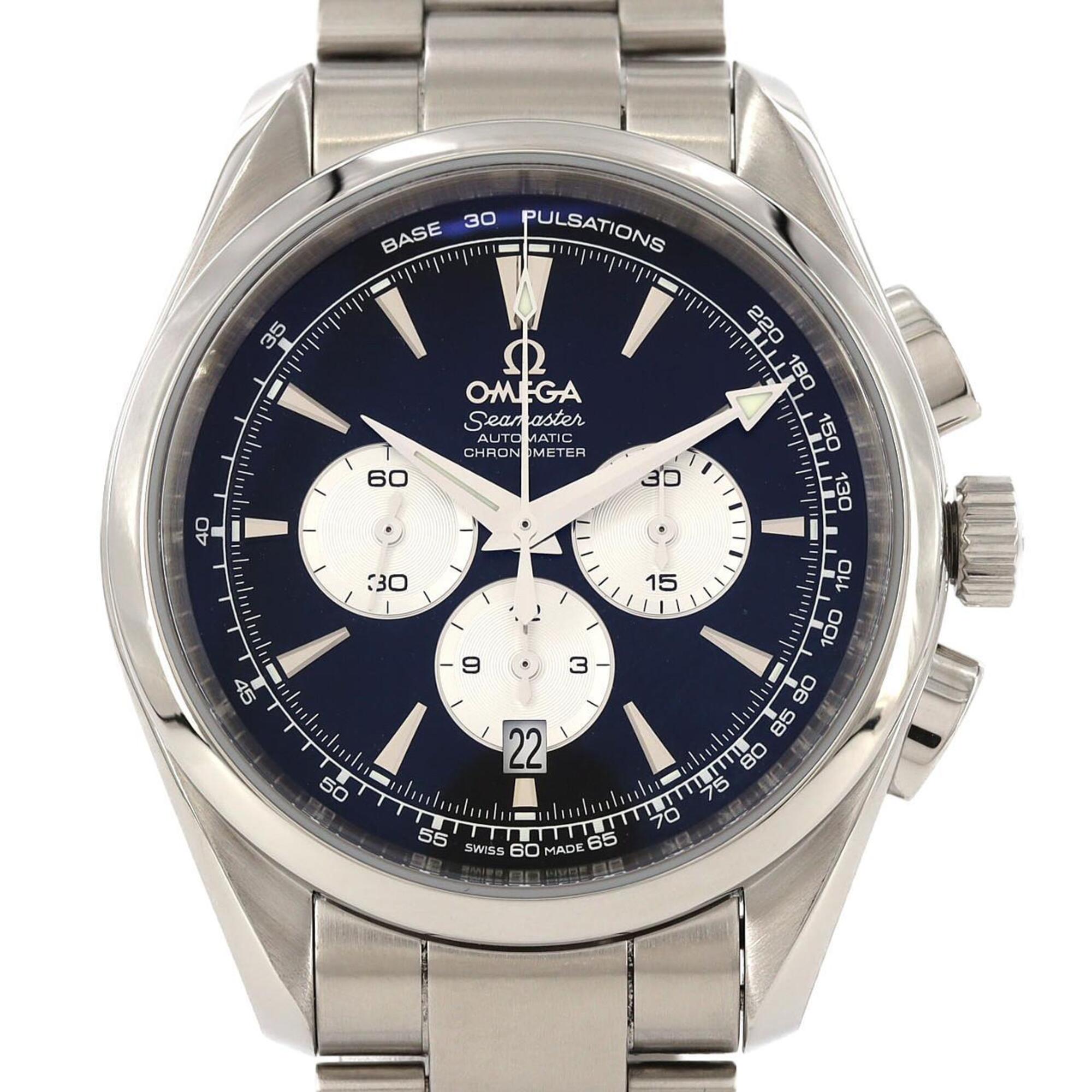 2000_16ba80d0-59de-413e-98d3-21e8e012f3bc.jpg Omega Seamaster Aqua Terra Chrono 221.10.42.40.01.002 Stainless Steel Automatic Watch - Image 1