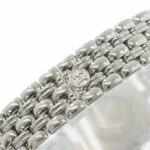 Hermes Cape Cod Mini CC1 192 Women's Watch, Diamond Bezel, White Shell, 18K Gold, Solid Quartz Watch - Image 5