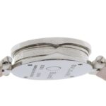 BVLGARI B-zero1 Watch BZ30FDSL Stainless Steel x Leather Flower Quartz Analog Display White Shell Dial Women's - Image 6