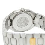 Omega Seamaster Polaris Quartz Watch, Gray Dial, Stainless Steel, Yellow Gold, Women's, OMEGA - Image 4