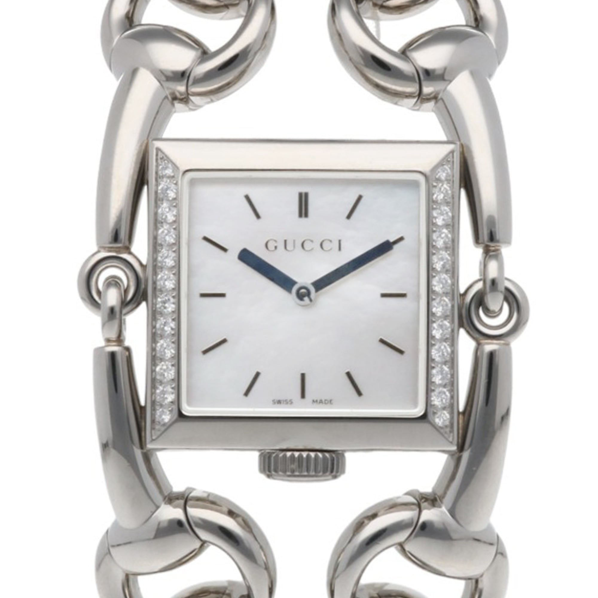 2000_19d657ea-82b1-4672-9e28-fda103a85214.jpg Gucci Signoria Stainless Steel YA116307 Quartz Ladies' GUCCI Shell - Image 1