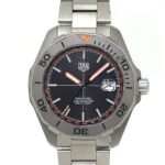 TAG Heuer Aquaracer Date x Bamford Limited Edition WAY208F, Black Dial, Automatic Movement, Refurbished.