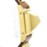 HERMES Medor Gold Plated Leather Quartz Ladies - Image 8