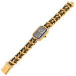 Chanel CHANEL PremiÃ¨re M Watch, Gold Plated Leather, Women's, Black, H0001 - Image 4