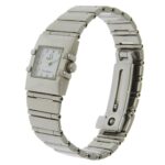 OMEGA Constellation Carree Watch 1531.71 Stainless Steel 1998 Quartz Analog Display White Shell Dial Women's - Image 2