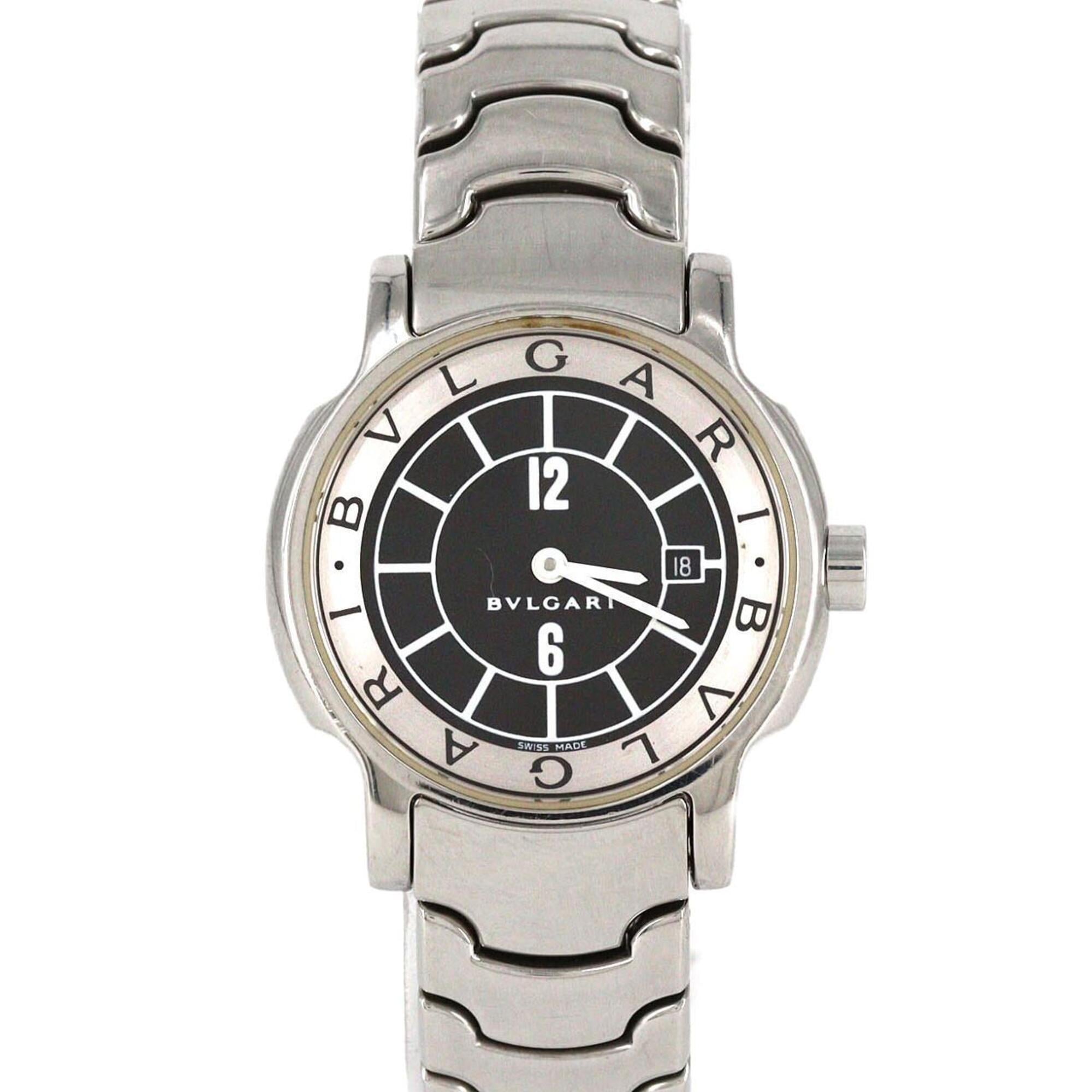 2000_1cf78c14-06c5-4f7c-80d3-201e9a61fb32.jpg Bulgari Solotempo ST29S ST29BSSD Stainless Steel Quartz - Image 1
