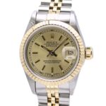 ROLEX Datejust 69173 Women's Watch, Stainless Steel x 18K Yellow Gold, 40461
