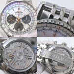 BREITLING Navitimer B01 Chronograph 41 AB0139211A1A1 AB0139 White Shell Men's Watch, Japan Limited Edition, Stainless Steel 40104 - Image 9