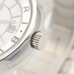 Bulgari BVLGARI Solo Tempo Watch, Stainless Steel, Women's, White (ST29S) - Image 6
