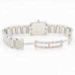 Cartier Tank FranÃ§aise SM Watch, Stainless Steel, Ladies, Pink/Pink Shell, W51028Q3 - Image 3