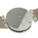 BVLGARI Bzero1 Watch, BZ35S/BZ35WLSL, Stainless Steel and Leather, Quartz Movement, Analog Display, White Dial, Women's - Image 7