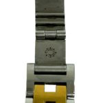 HERMES Vintage Clipper Stainless Steel GP Quartz Wristwatch, Silver/Gold, 29221 - Image 6