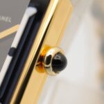 Chanel CHANEL PremiÃ¨re M Wristwatch, Gold Plated (GP), Leather Strap, Women's, Black, H0001 - Image 6