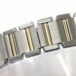 Cartier Tank Francaise SM Two-Tone W51007Q4 Wo Ivory 18K Yellow Gold Quartz - Image 7