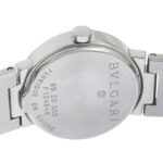 BVLGARI Watch BB23SS Stainless Steel Quartz Analog Display Black Dial Women's - Image 6