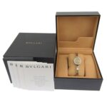 BVLGARI Bzero1 BZ22S Women's Stainless Steel Quartz Analog Watch with Brown Shell Dial - Image 8