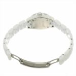 Chanel J12 29mm H3243 Wo Pink Sapphire Bezel 8 Diamonds White Shell Ceramic Quartz - Image 4