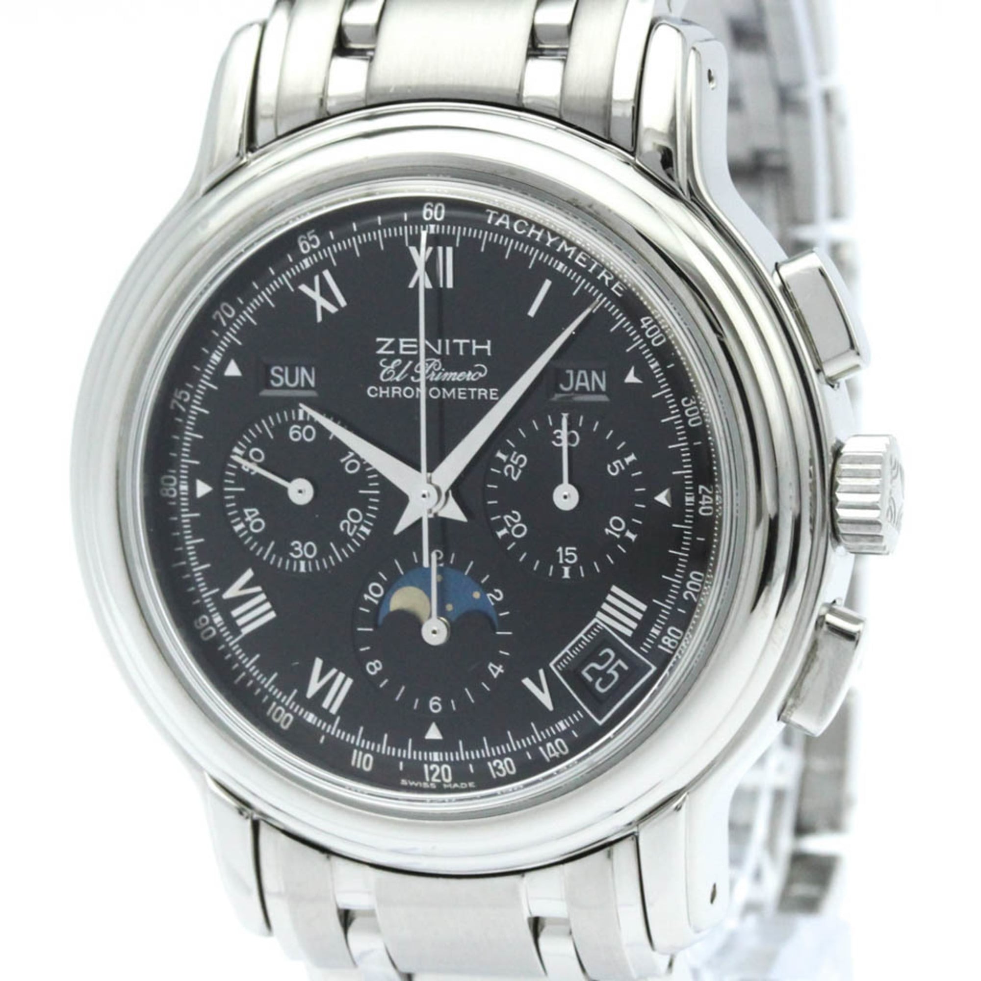 2000_203572c8-c778-4994-a3a9-ad0171ca27a5.jpg Zenith Chronomaster Automatic Stainless Steel Men's Dress/Formal 02.0240.410 - Image 1
