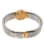 Bulgari Tubogas Combination BB192T Wo Black 18KYG Yellow Gold Quartz - Image 4