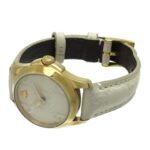 Gucci G Timeless Ladies Watch YA126580 126.5 Gold Plated White Shima Dial - Image 2