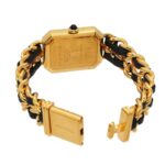 Chanel Premiere S-size H0001 Wo Black Gold Quartz - Image 4