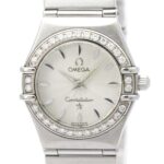 OMEGA Constellation Diamond MOP Dial Steel Quartz Ladies Watch 1466.31
