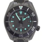 SEIKO Prospex Men's Watch Diver Scuba Solar SBPK007 The Black Series Night Vision Unused
