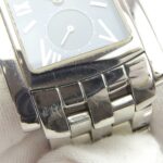 Longines DolceVita watch L5.655.4, stainless steel, silver, quartz, small seconds, navy dial, men's. - Image 8