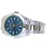ROLEX Milgauss Z Blue, Random Number 116400GV, Men's Stainless Steel Watch, 40132 - Image 3