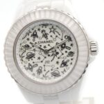 Chanel J12 Cosmic Ceramic Watch for Women, White (H7990) - Image 3