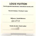 Louis Vuitton Tambour Damier Graphite QA073 SS Quartz Watch - Image 8