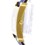 HERMES H Watch Gold Plated Leather Quartz Mens Watch HH1.510 - Image 4