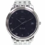 Omega De Ville Men's Quartz Watch, Stainless Steel, 4510.52.00, Battery-Powered