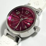 Louis Vuitton LOUIS VUITTON Ladies Watch Tambour Monogram Q121W - Image 2