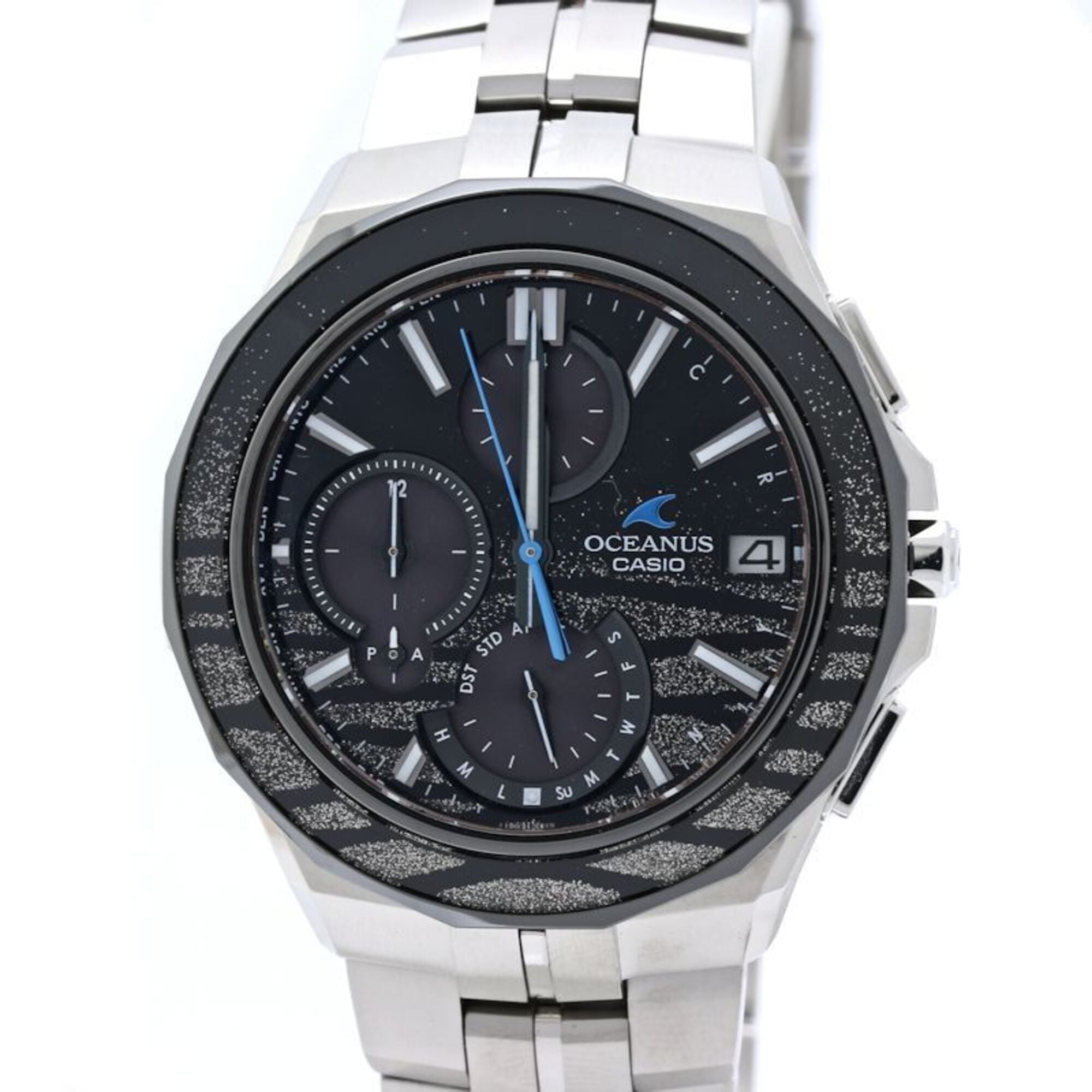2000_2562cfb3-81fe-4236-a06b-e4c6d696e4e1.jpg CASIO Oceanus Manta Maki-e Limited Edition (1500 pieces) OCW-S5000ME-1AJF Titanium 40539 - Image 1