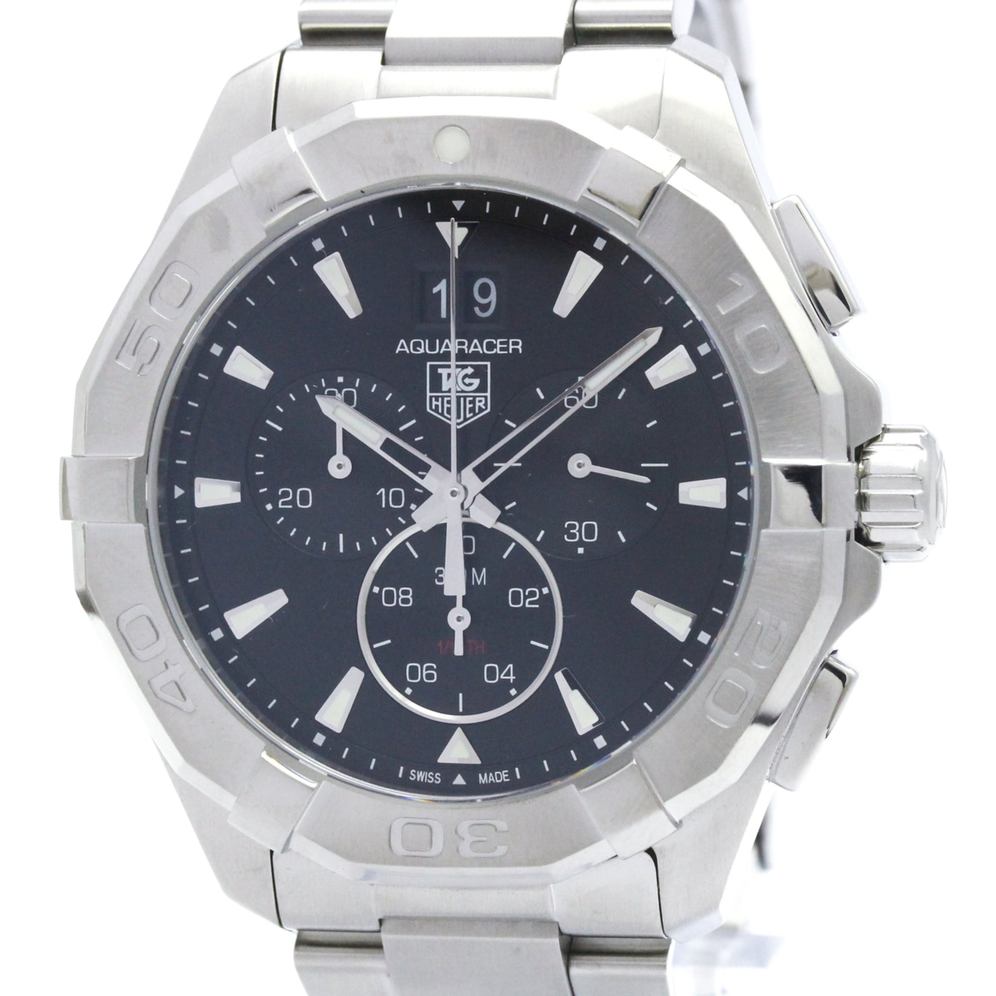 2000_25aeec9a-a3f4-4f18-a0fc-201ad16ebeca.jpg TAG HEUER Aquaracer Chronograph 300M Quartz Mens CAY1110 - Image 1