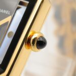 Chanel CHANEL PremiÃ¨re S Watch, Gold Plated (GP), Leather Strap, Women's, Black, H0001 - Image 7