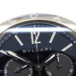 Bulgari BVLGARI Men's Watch, Brand: Chronograph Automatic AT Stainless Steel SS BB41SCH Silver Black - Image 6
